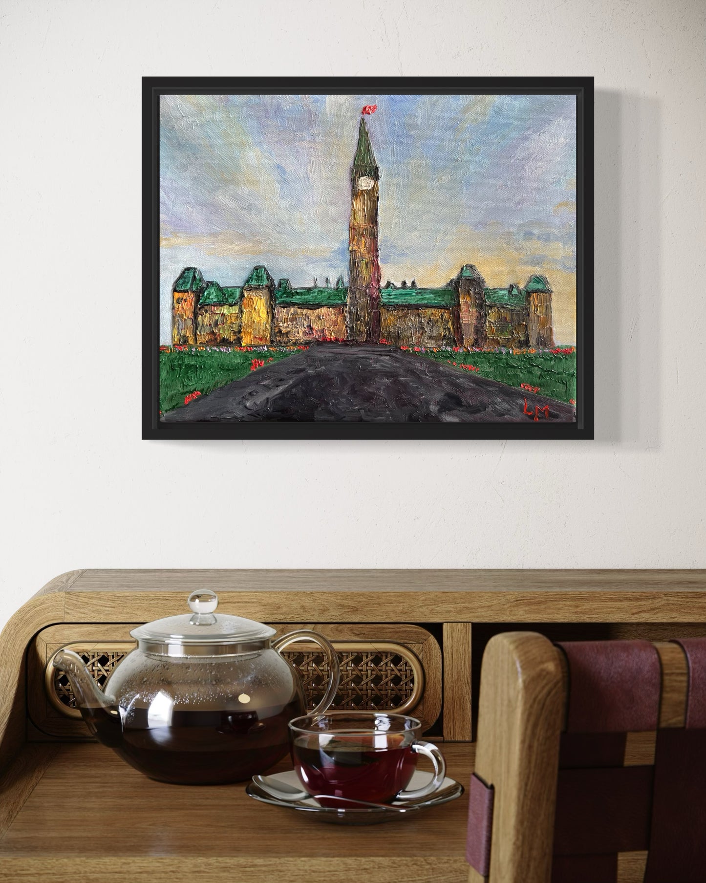 Dusk Over Parliament Hill